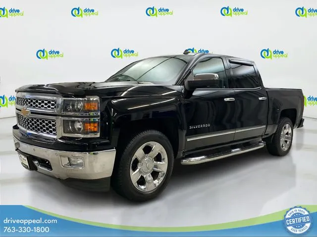 Black 2014 Chevrolet Silverado 1500 LTZ for sale in New Hope, MN
