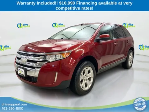Red 2013 Ford Edge SEL for sale in New Hope, MN