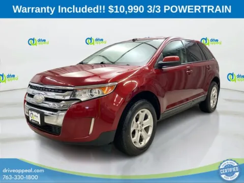 Red 2013 Ford Edge SEL for sale in New Hope, MN