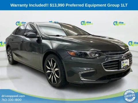 Another view of 2018 Chevrolet Malibu LT for sale in New Hope, MN at Drive Appeal New Hope