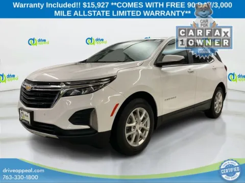 White 2023 Chevrolet Equinox LT for sale in New Hope, MN