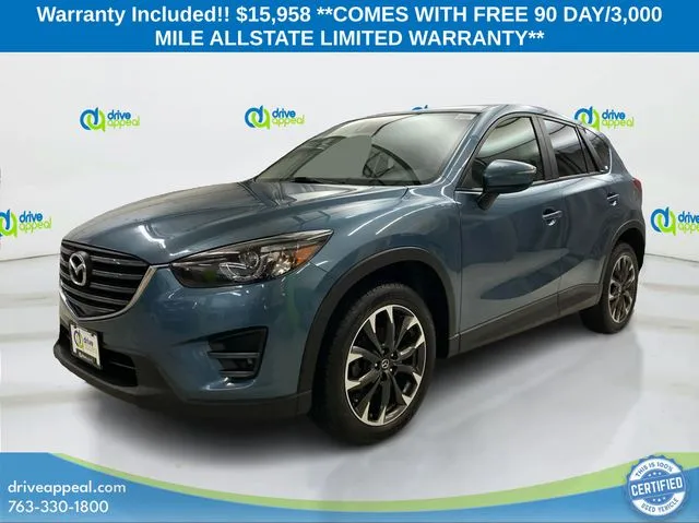 Blue 2016 Mazda CX-5 Grand Touring for sale in New Hope, MN