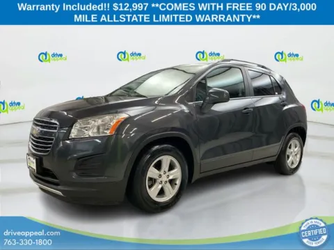 Gray 2016 Chevrolet Trax LT for sale in New Hope, MN