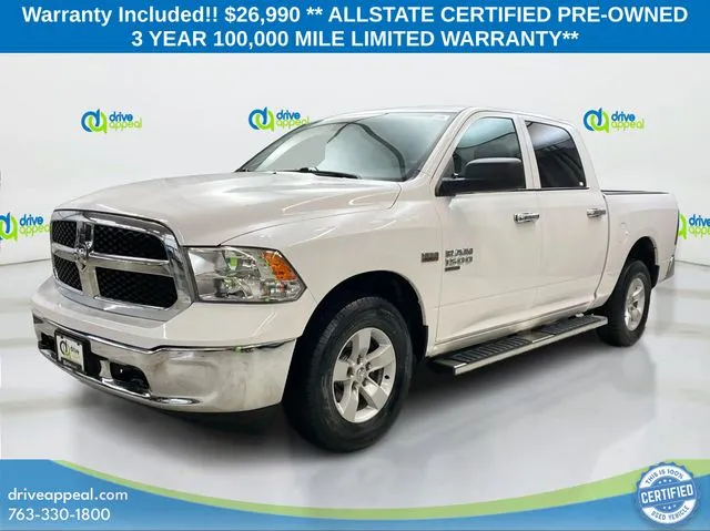 White 2022 Ram 1500 Classic SLT for sale in New Hope, MN