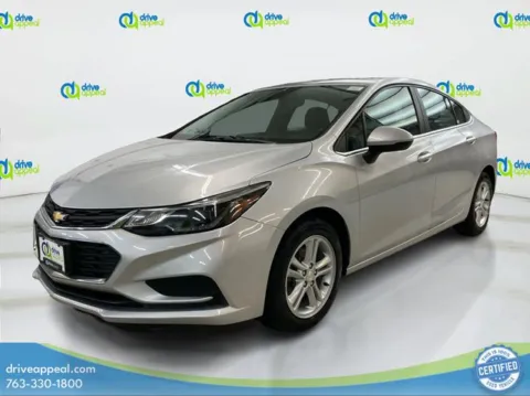 Silver 2016 Chevrolet Cruze LT for sale in New Hope, MN
