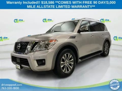 Silver 2019 Nissan Armada SL for sale in New Hope, MN