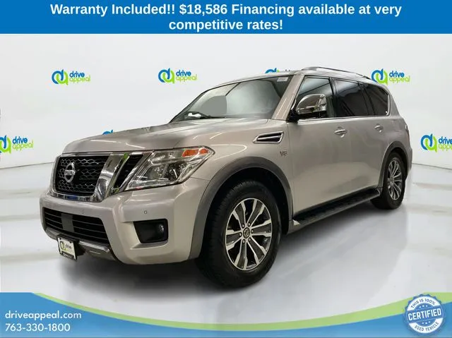 Silver 2019 Nissan Armada SL for sale in New Hope, MN