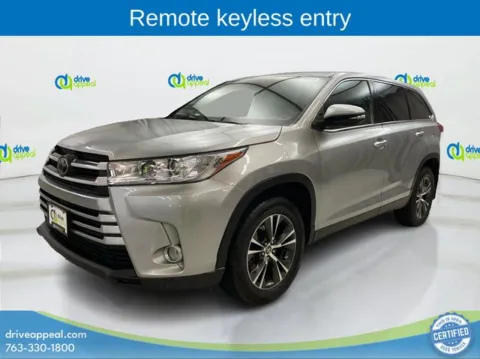 Gray 2019 Toyota Highlander LE for sale in New Hope, MN