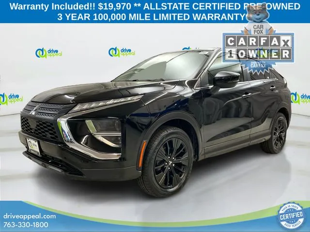 Black 2022 Mitsubishi Eclipse Cross LE for sale in New Hope, MN