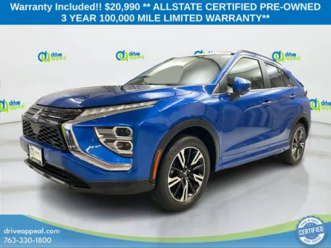 Blue 2023 Mitsubishi Eclipse Cross SEL for sale in New Hope, MN