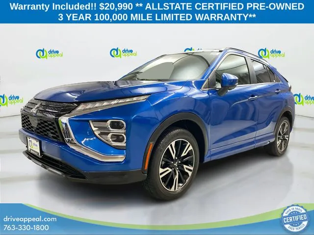 Blue 2023 Mitsubishi Eclipse Cross SEL for sale in New Hope, MN