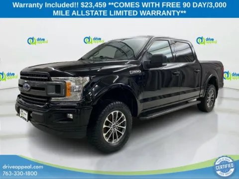 Black 2018 Ford F-150 XLT for sale in New Hope, MN