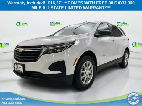 White 2023 Chevrolet Equinox LS for sale in New Hope, MN