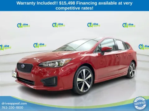 Red 2017 Subaru Impreza 2.0i Sport for sale in New Hope, MN