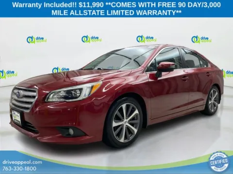 Red 2016 Subaru Legacy 2.5i for sale in New Hope, MN