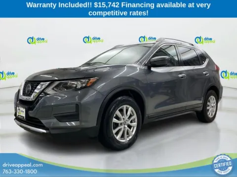 Gray 2018 Nissan Rogue SV for sale in New Hope, MN