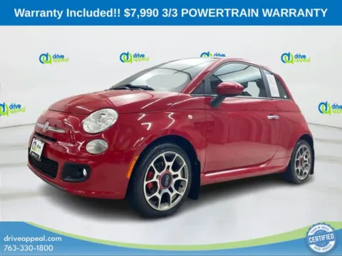 Red 2012 Fiat 500 Sport for sale in New Hope, MN