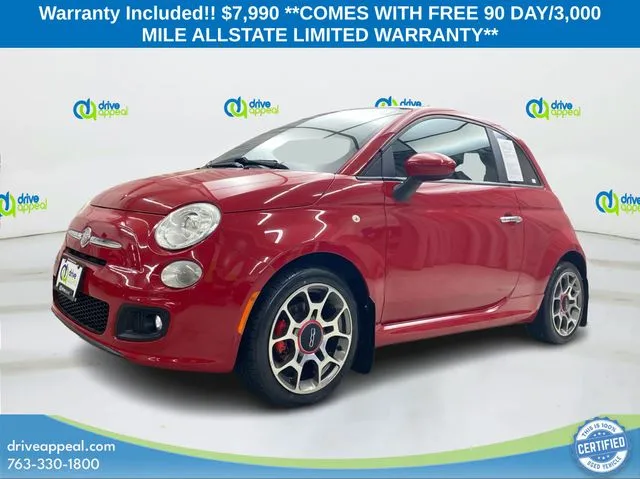 Red 2012 Fiat 500 Sport for sale in New Hope, MN