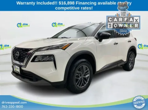 White 2023 Nissan Rogue S for sale in New Hope, MN