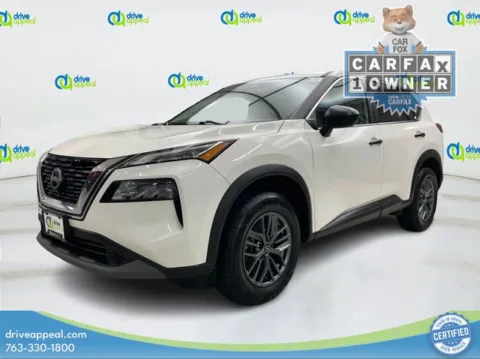 White 2023 Nissan Rogue S for sale in New Hope, MN