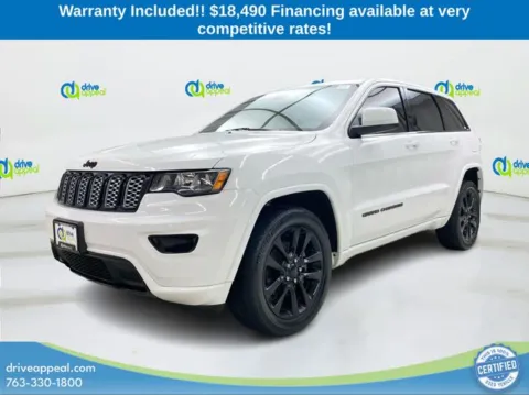 White 2017 Jeep Grand Cherokee Altitude for sale in New Hope, MN