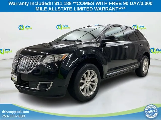 Black 2014 Lincoln MKX for sale in New Hope, MN
