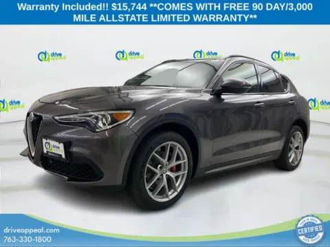 Gray 2018 Alfa Romeo Stelvio Ti for sale in New Hope, MN