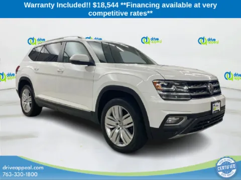 White 2019 Volkswagen Atlas SEL for sale in New Hope, MN