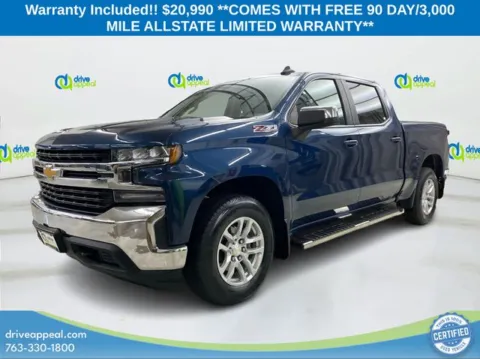 Blue 2019 Chevrolet Silverado 1500 LT for sale in New Hope, MN
