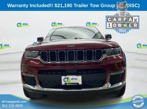 Another view of 2021 Jeep Grand Cherokee L Limited for sale in New Hope, MN at Drive Appeal New Hope