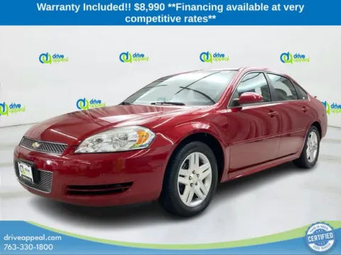 Red 2012 Chevrolet Impala LT for sale in New Hope, MN