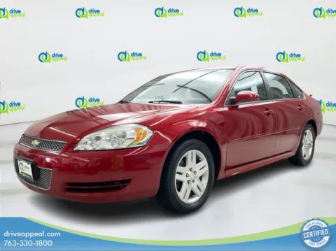 Red 2012 Chevrolet Impala LT for sale in New Hope, MN