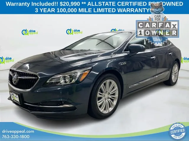 Gray 2019 Buick LaCrosse Essence for sale in New Hope, MN