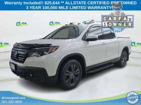 White 2020 Honda Ridgeline Sport for sale in New Hope, MN