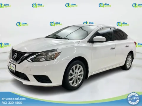White 2019 Nissan Sentra S for sale in New Hope, MN