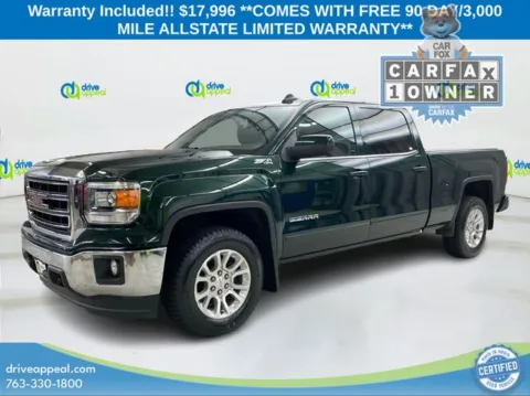 Green 2015 GMC Sierra 1500 SLE for sale in New Hope, MN