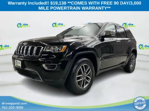 Black 2021 Jeep Grand Cherokee Limited for sale in New Hope, MN