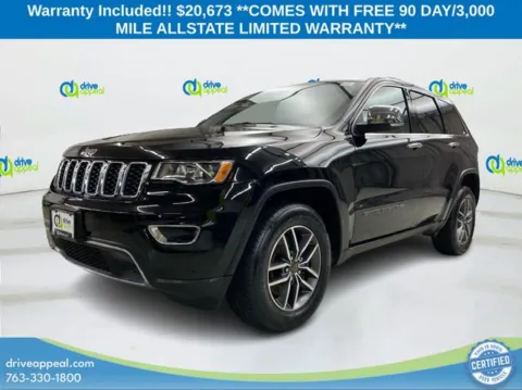 Black 2021 Jeep Grand Cherokee Limited for sale in New Hope, MN