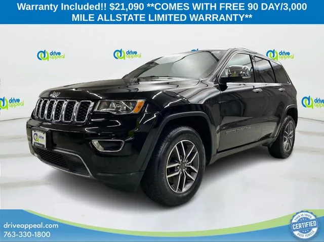 Black 2021 Jeep Grand Cherokee Limited for sale in New Hope, MN