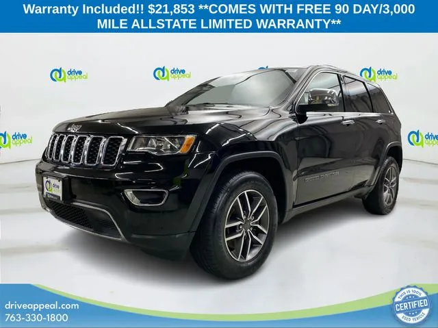 Black 2021 Jeep Grand Cherokee Limited for sale in New Hope, MN