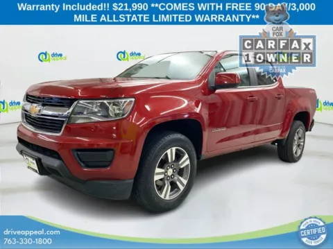 Red 2016 Chevrolet Colorado LT for sale in New Hope, MN