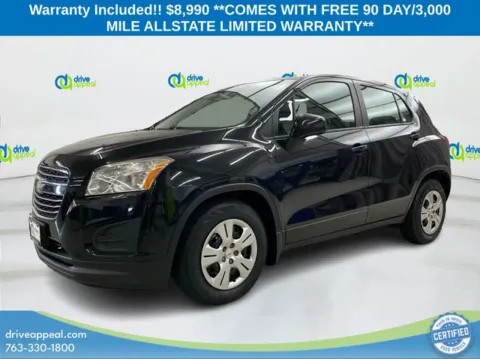 Black 2015 Chevrolet Trax LS for sale in New Hope, MN