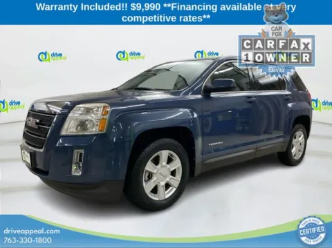 Blue 2011 GMC Terrain SLE-1 for sale in New Hope, MN
