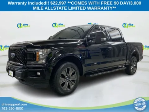 Black 2018 Ford F-150 XLT for sale in New Hope, MN