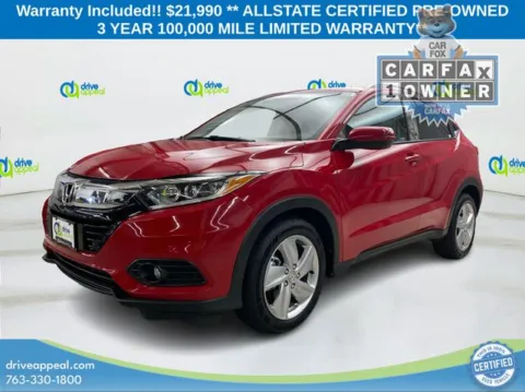 Red 2020 Honda HR-V EX for sale in New Hope, MN
