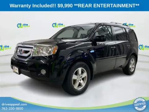 Black 2009 Honda Pilot EX-L for sale in New Hope, MN