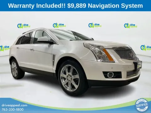 White 2010 Cadillac SRX Turbo Premium for sale in New Hope, MN