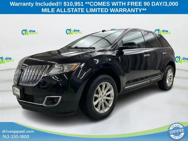 Black 2014 Lincoln MKX for sale in New Hope, MN