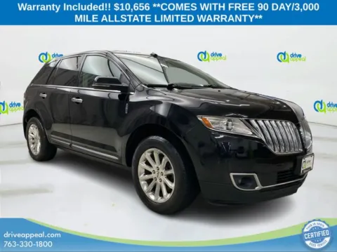 Black 2014 Lincoln MKX for sale in New Hope, MN