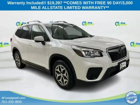 White 2020 Subaru Forester Premium for sale in New Hope, MN